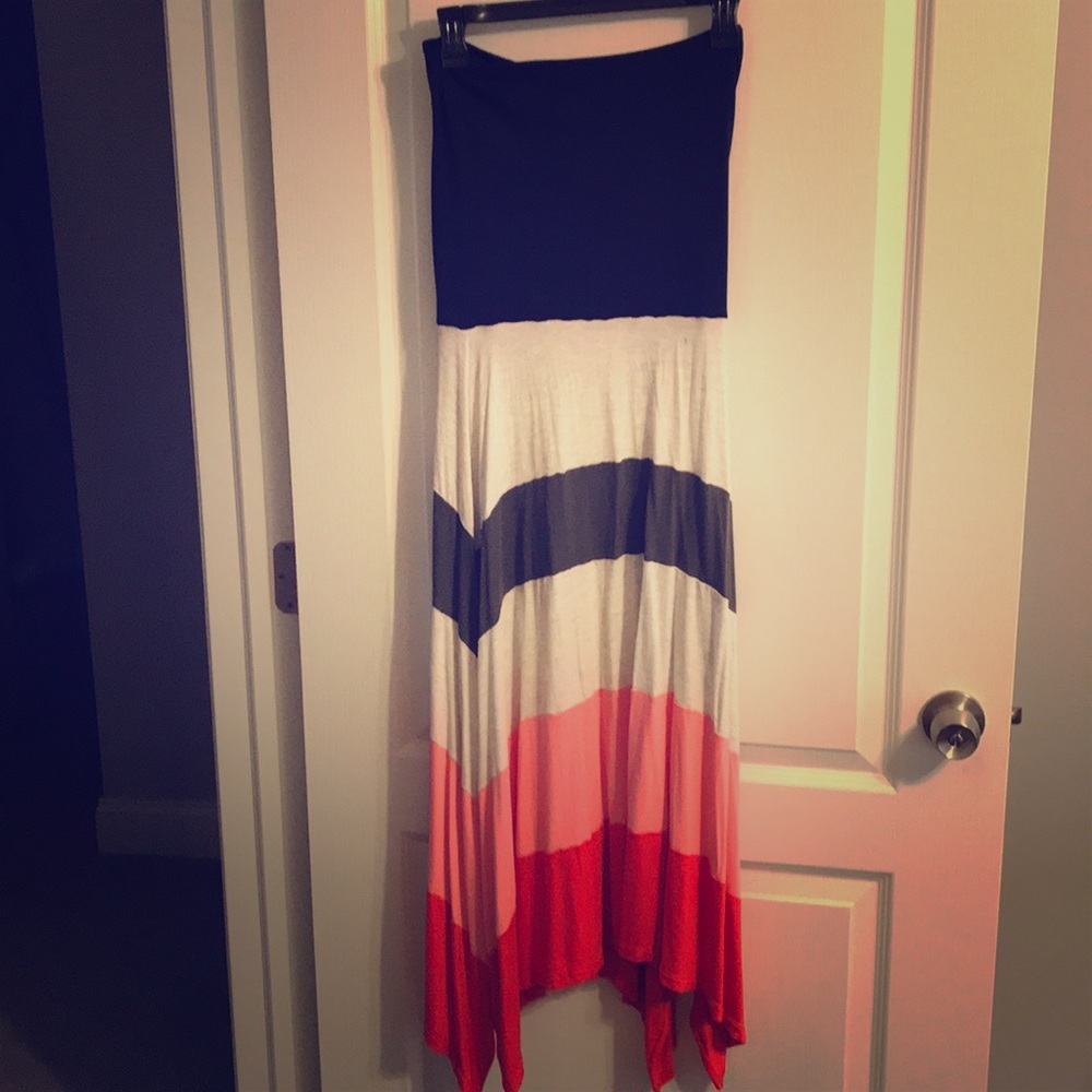 Strapless sundress